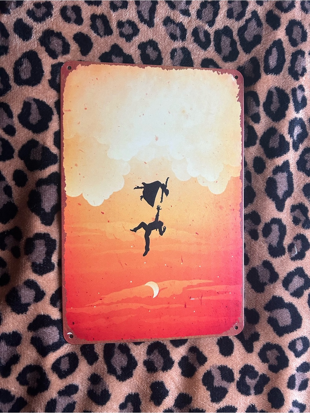 Metal picture decor
